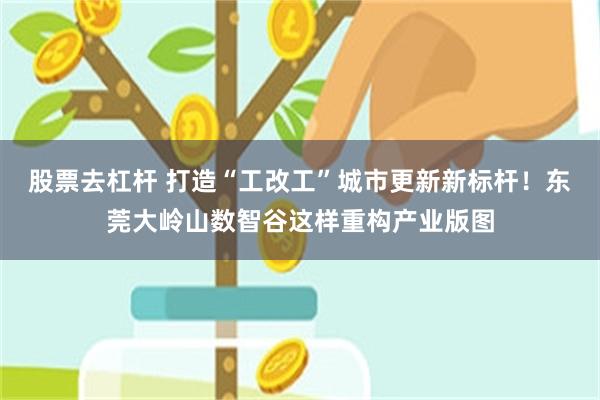 股票去杠杆 打造“工改工”城市更新新标杆！东莞大岭山数智谷这样重构产业版图