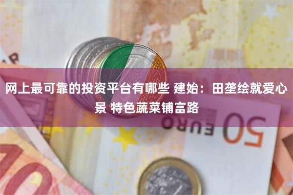 网上最可靠的投资平台有哪些 建始：田垄绘就爱心景 特色蔬菜铺富路