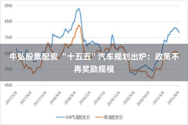 牛弘股票配资 “十五五”汽车规划出炉：政策不再奖励规模